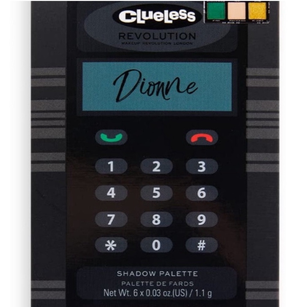 Revolution Clueless Dionne Eyeshadow Palette- NEW IN BOX